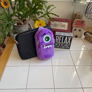 ‘Pen+Gear’ Plush Purple Monster Pen/Pencil Pouch